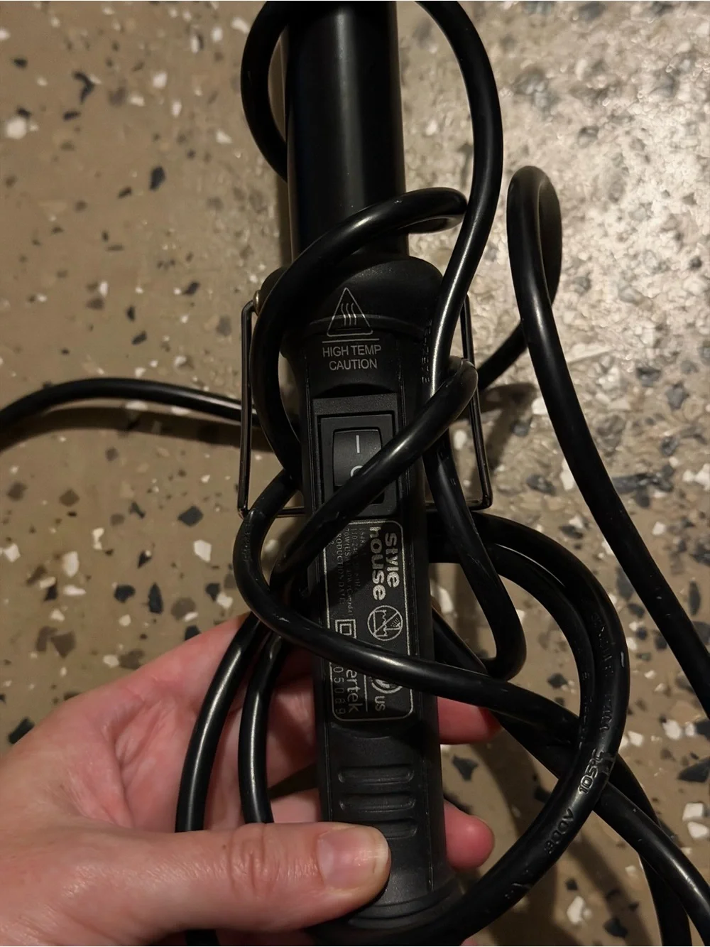 Style House Intertek 6” Styling Curling  Wand